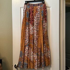 Anthropologie maxi skirt